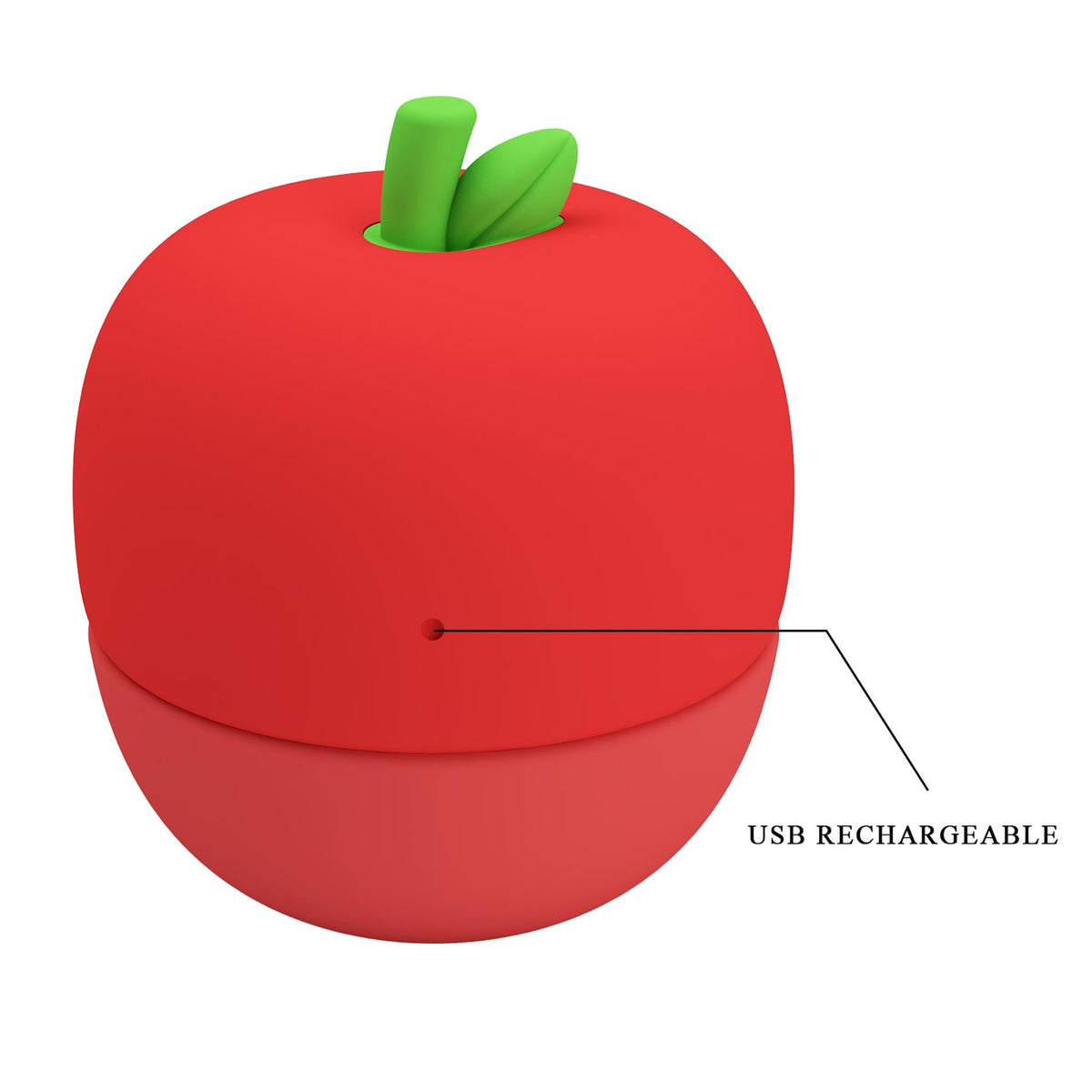 7-Stymulator łechtaczki Pretty Love Apple Secret silikonowy 12 trybów lizania-7