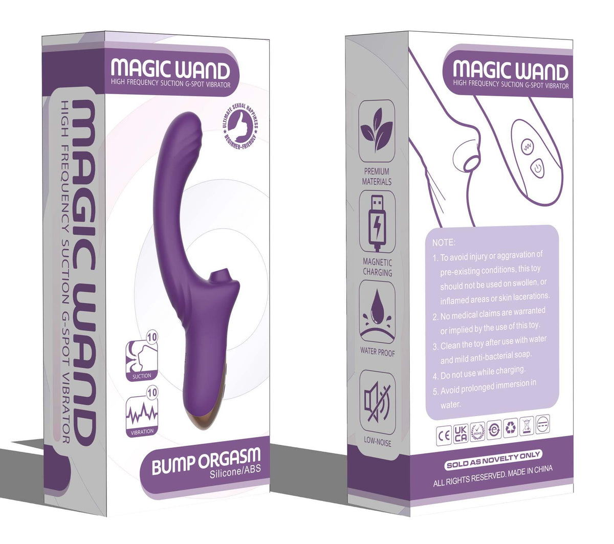 7-Suking G Spot Vibrator Red-7