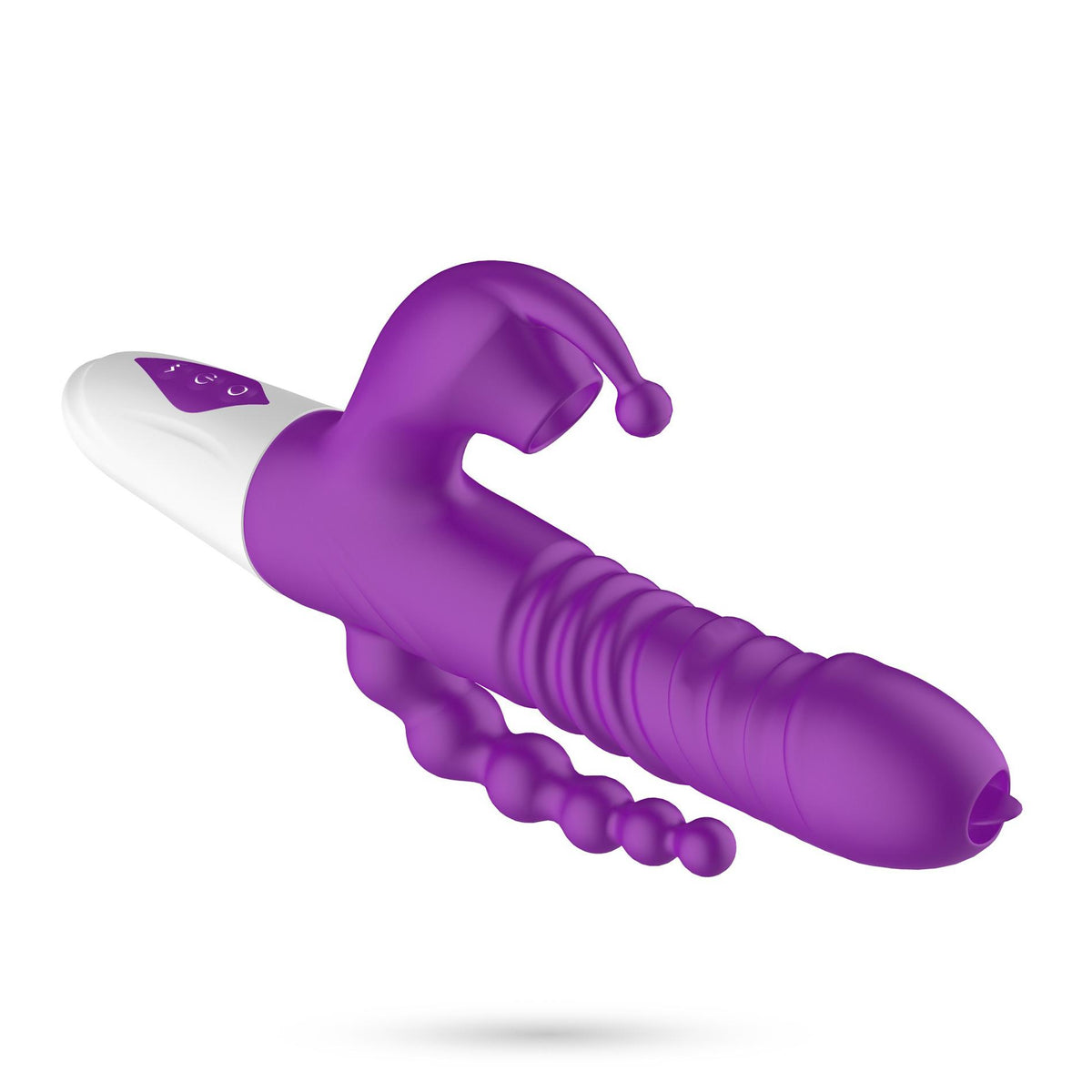 7-Wibrator punktu G Crushious Wrangler z posuwem i ssaniem USB 23 cm-7