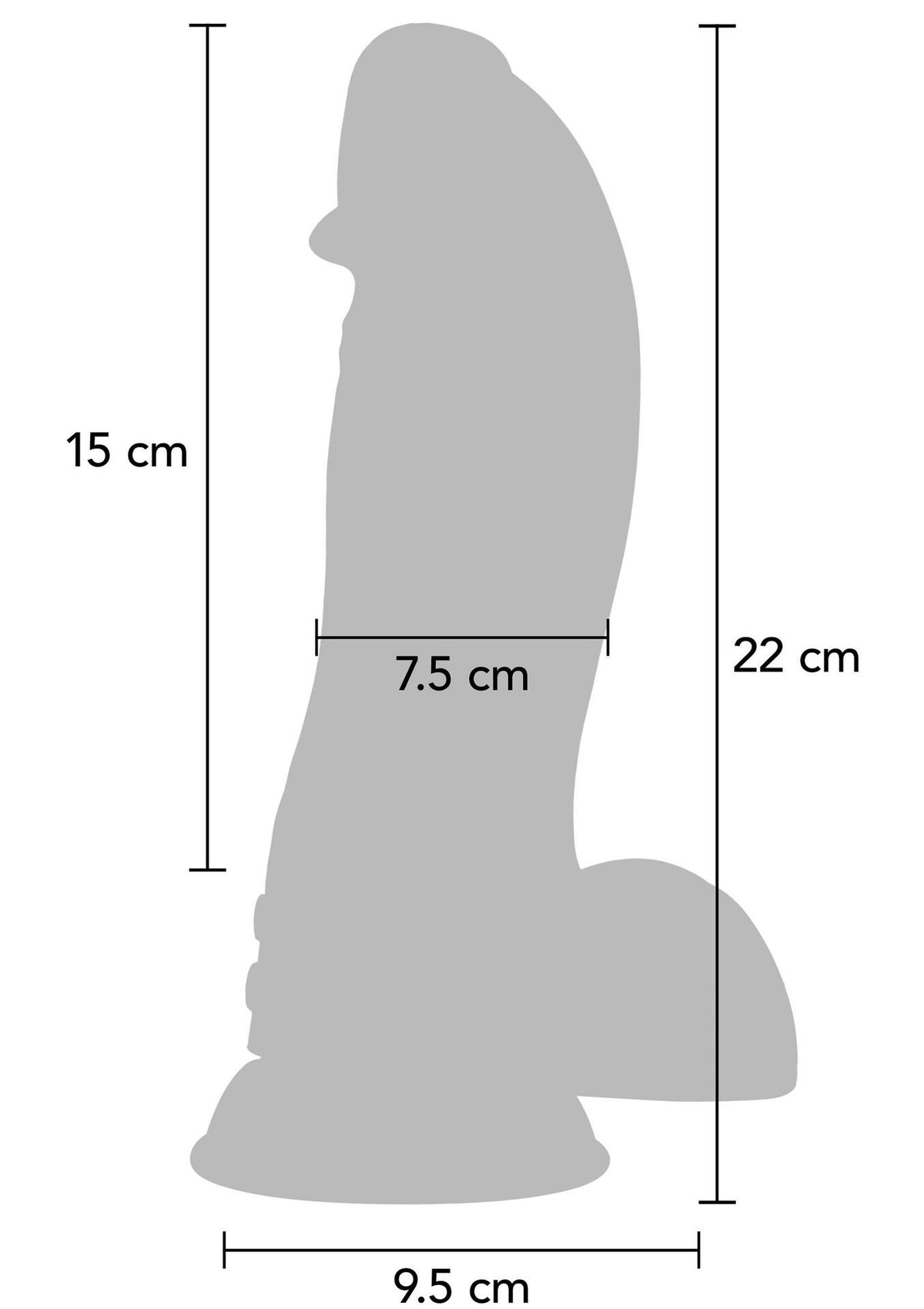 7-Dildo wibrujące dinozaur Hidden Desire czarny 22 cm-7