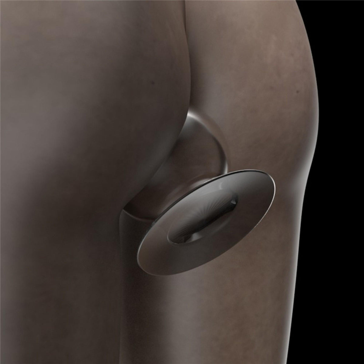 7-Flawless Clear Anal Plug 4.5''-7