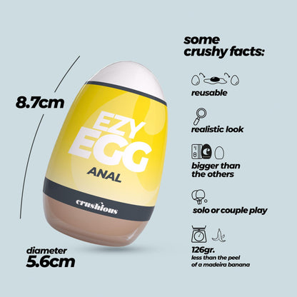 7-Masturbator analny Crushious Ezy Egg 8,7 cm-7
