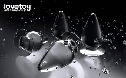 13-Flawless Clear Anal Plug 4.5''-13