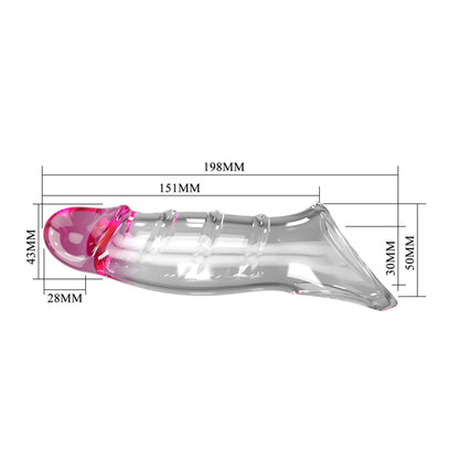 10-Przedłużka TPE Pretty Love Damell różowa 19,8 cm-10