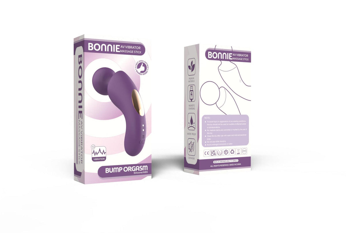 8-Masażer wand Bonnie 10 trybów silikonowy USB-8