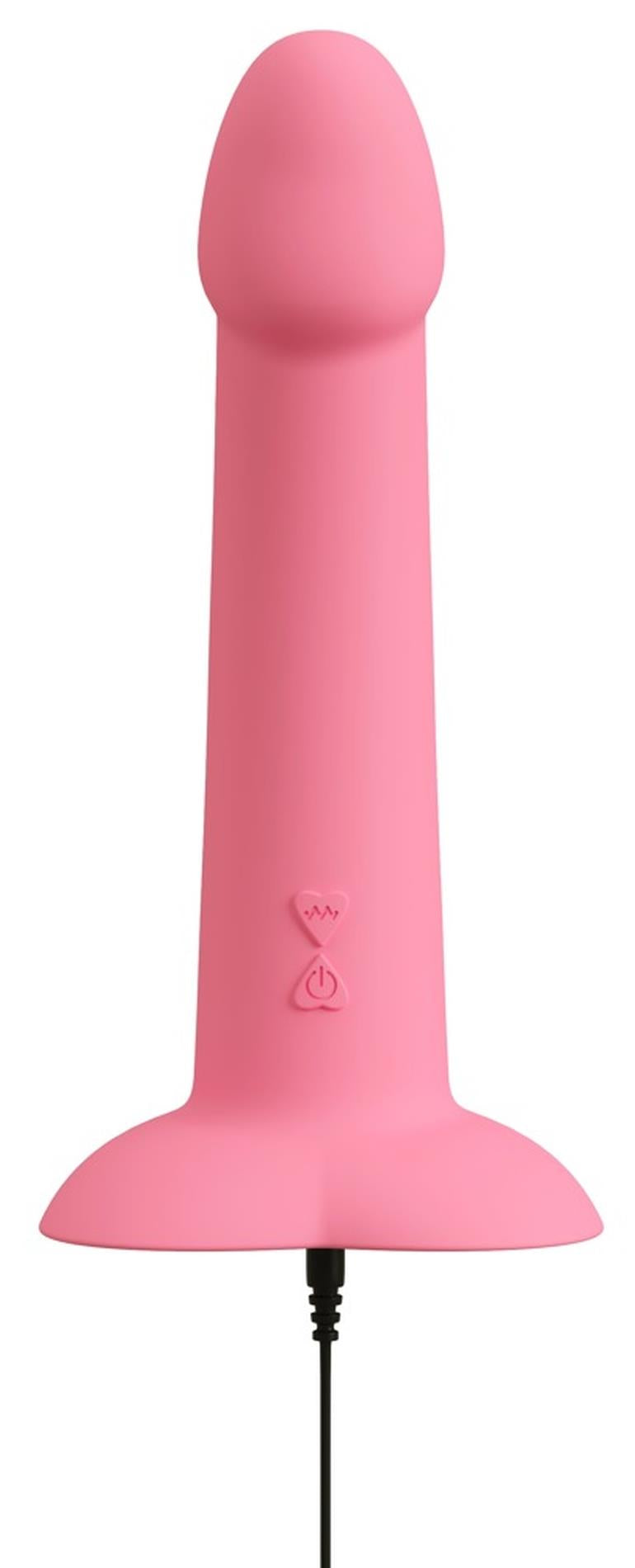 8-Wibrator punktu G You2Toys Heart Guy różowy silikonowy USB-8