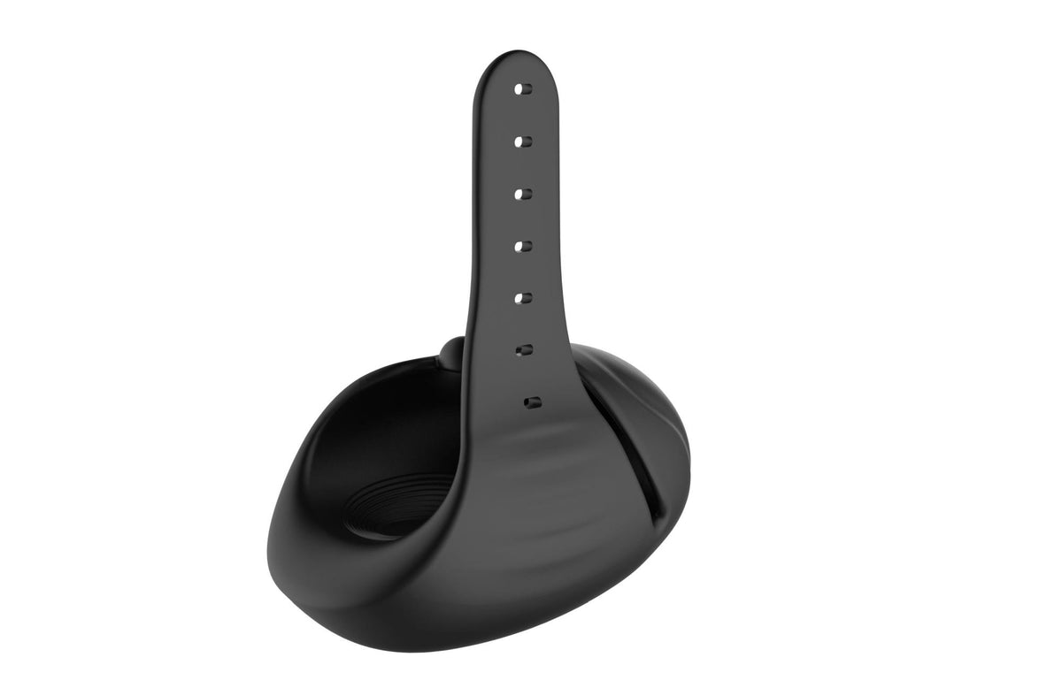 9-Silikonowy regulowany wibrator na penisa noszony B Series Cute USB-9