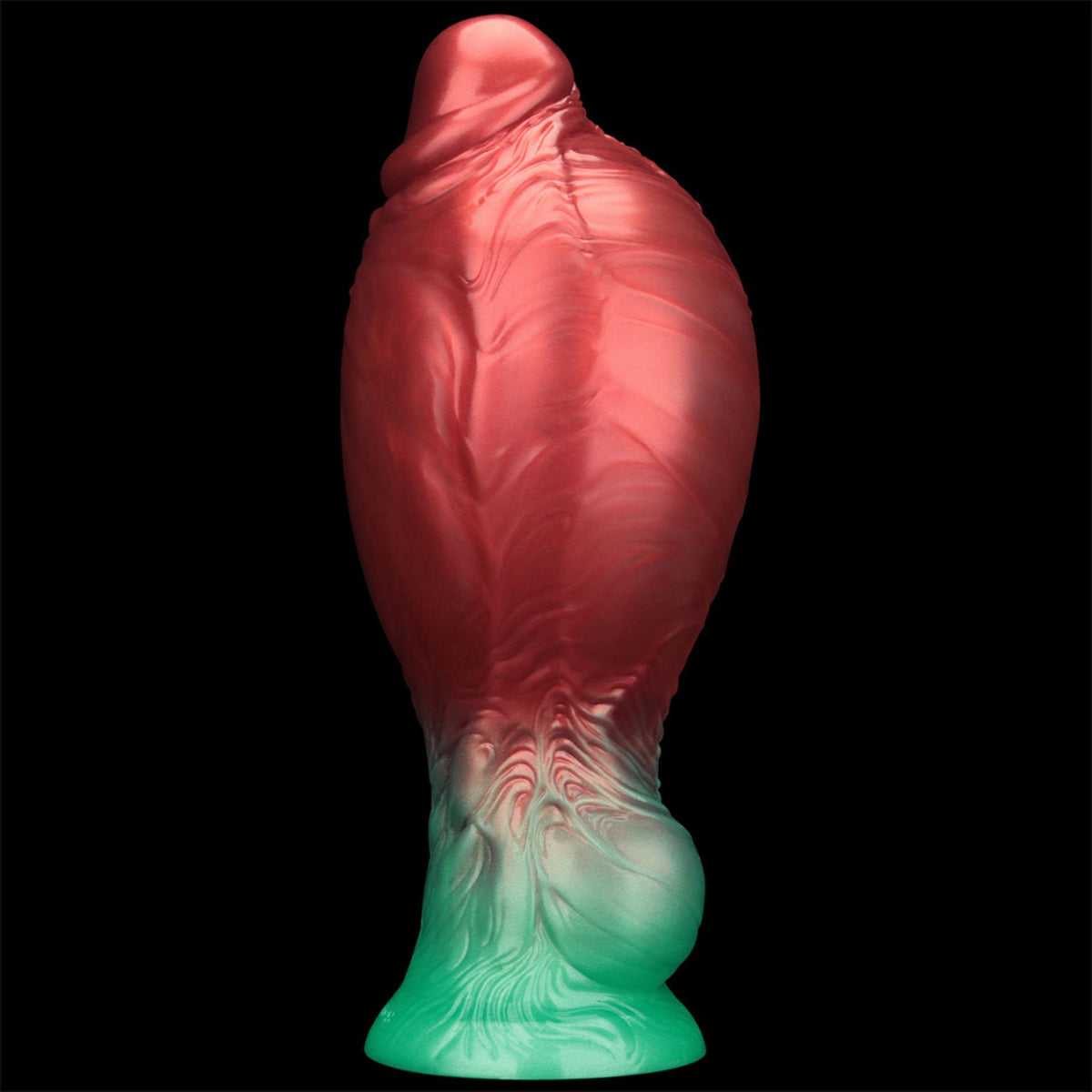 8-8'' Dual Density Silicone Inflatable Dildo-8