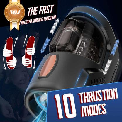 11-Automatyczny masturbator Space Capsule z wibracją B Series Cute USB-11