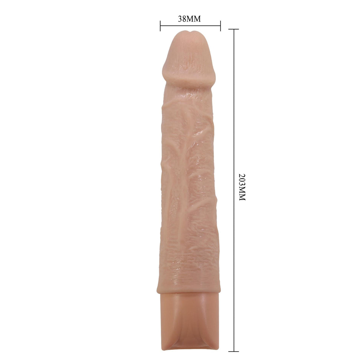 8-Realistyczny wibrator dildo Pretty Love Leander USB-8