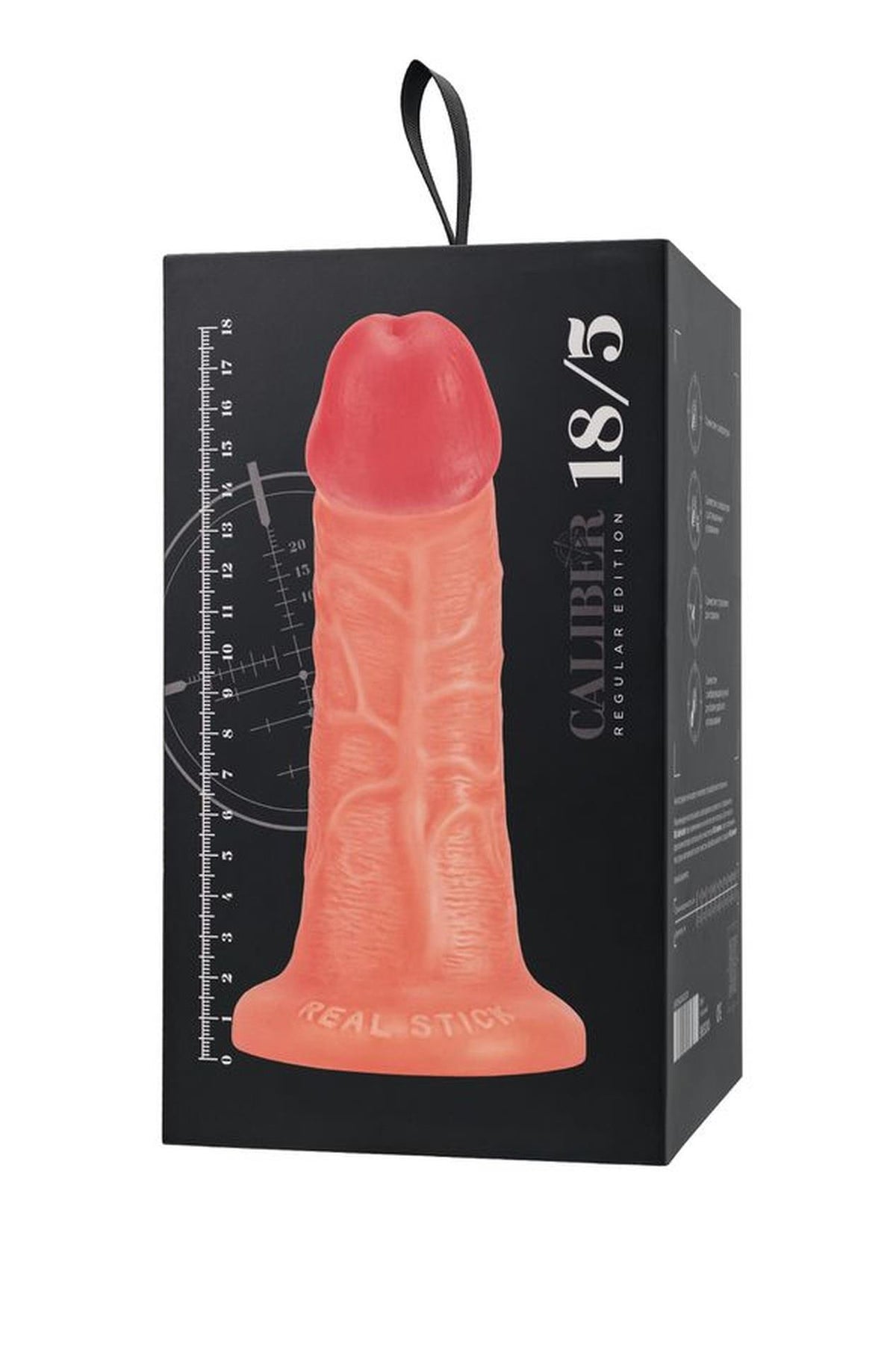 8-Dildo realistyczne Caliber cieliste PVC 18 cm 5 cm-8