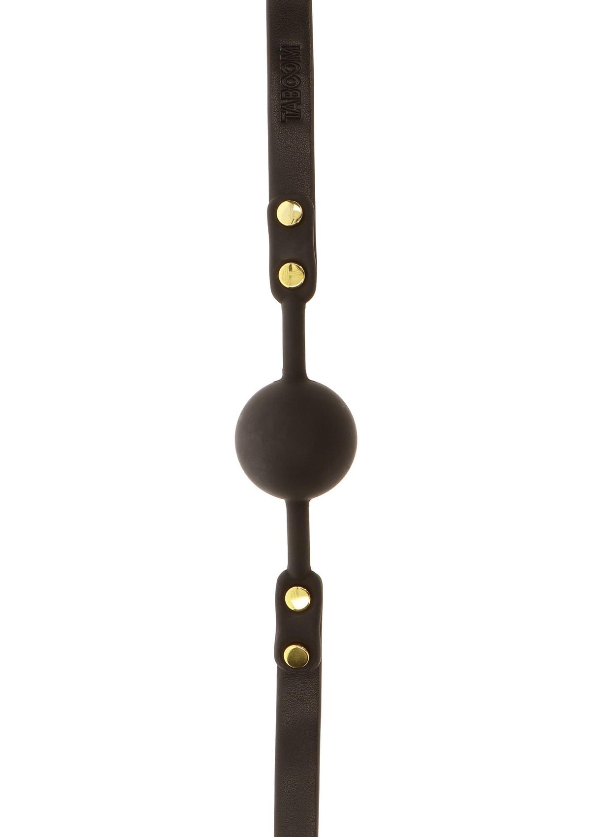 9-Knebel z ćwiekami Taboom czarny 66 cm-9