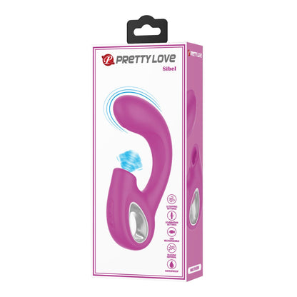 8-Stymulator łechtaczki Sibel Pretty Love silikonowy USB-8
