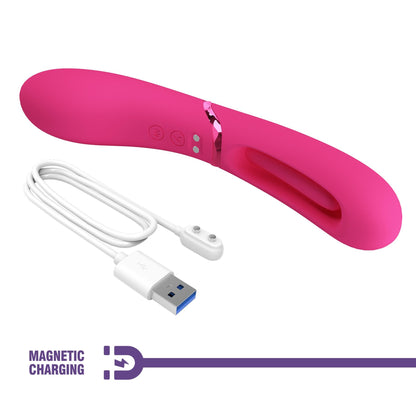 10-Wibrator punktu G Romance Lexie 7 wibracji 4 kołysania USB-10