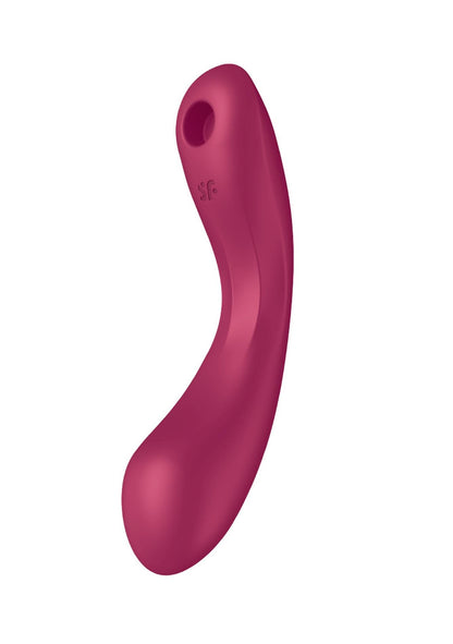 8-Wibrator silikonowy Satisfyer Curvy Trinity 1 czerwony USB-8