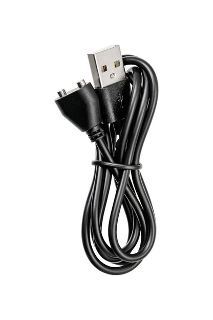 8-Mini wibrator szminkowy Pansies Toyfa czarny ABS 9 cm USB-8