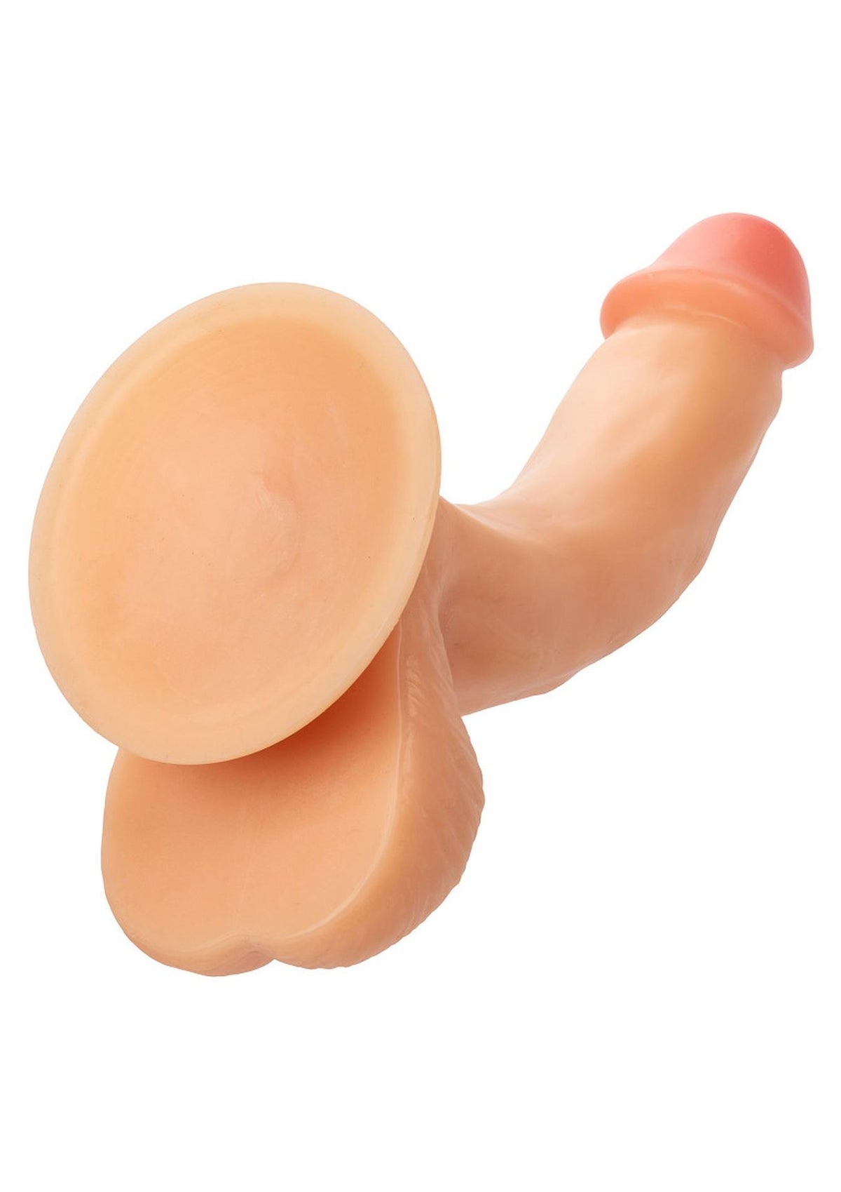 8-Dildo realistyczne Working Stiff The Delivery Man jasny odcień skóry-8