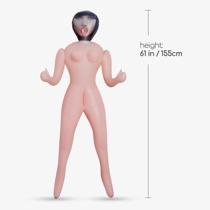 8-Lalka dmuchana Crushious Nicole pielęgniarka 155 cm z masturbatorem-8