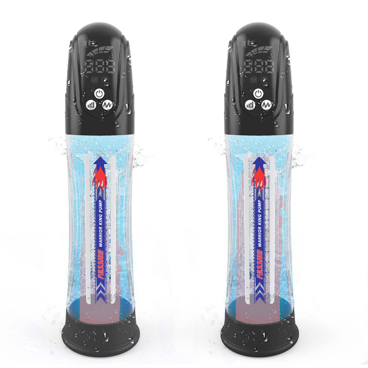 12-Pompka wodna elektryczna LCD USB 4 prędkości B Series Power 21 cm-12