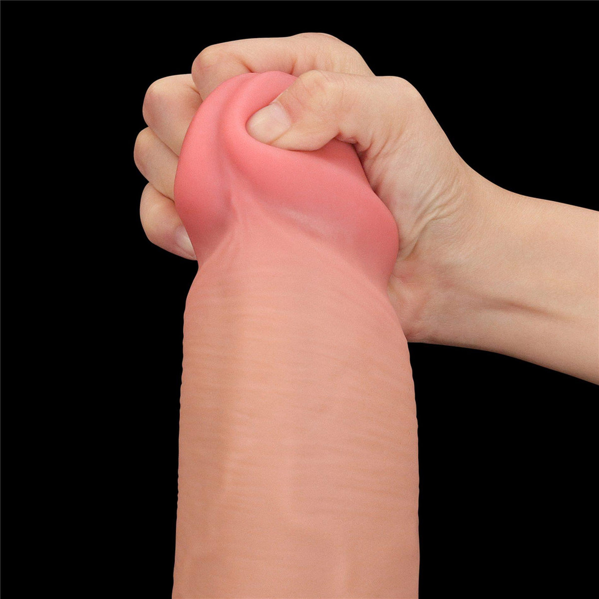 8-14'' King Sized Sliding Skin Dual Layer Dong-8