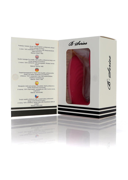 10-Stymulator - Massager Dual Vibrator USB 5 Functions / Remote Control-10