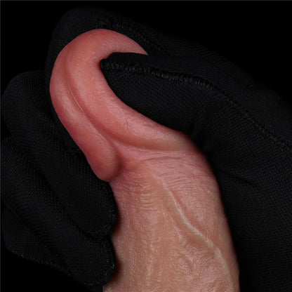 11-7'' Dual Layered Silicone Cock-11