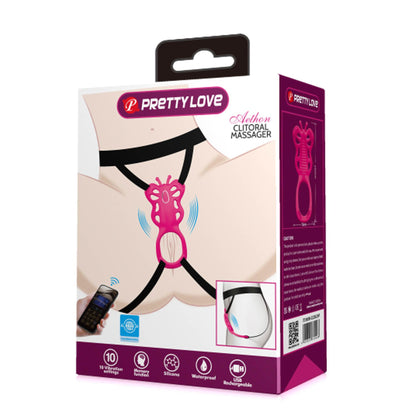 9-Stymulator łechtaczki Pretty Love Aethon silikonowy z aplikacją USB 15,5 cm-9