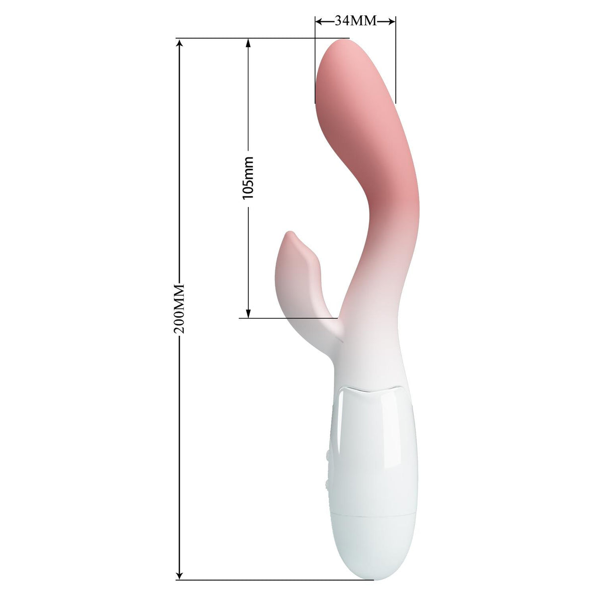 10-Wibrator króliczek Pretty Love Brighty 30 funkcji silikonowy-10
