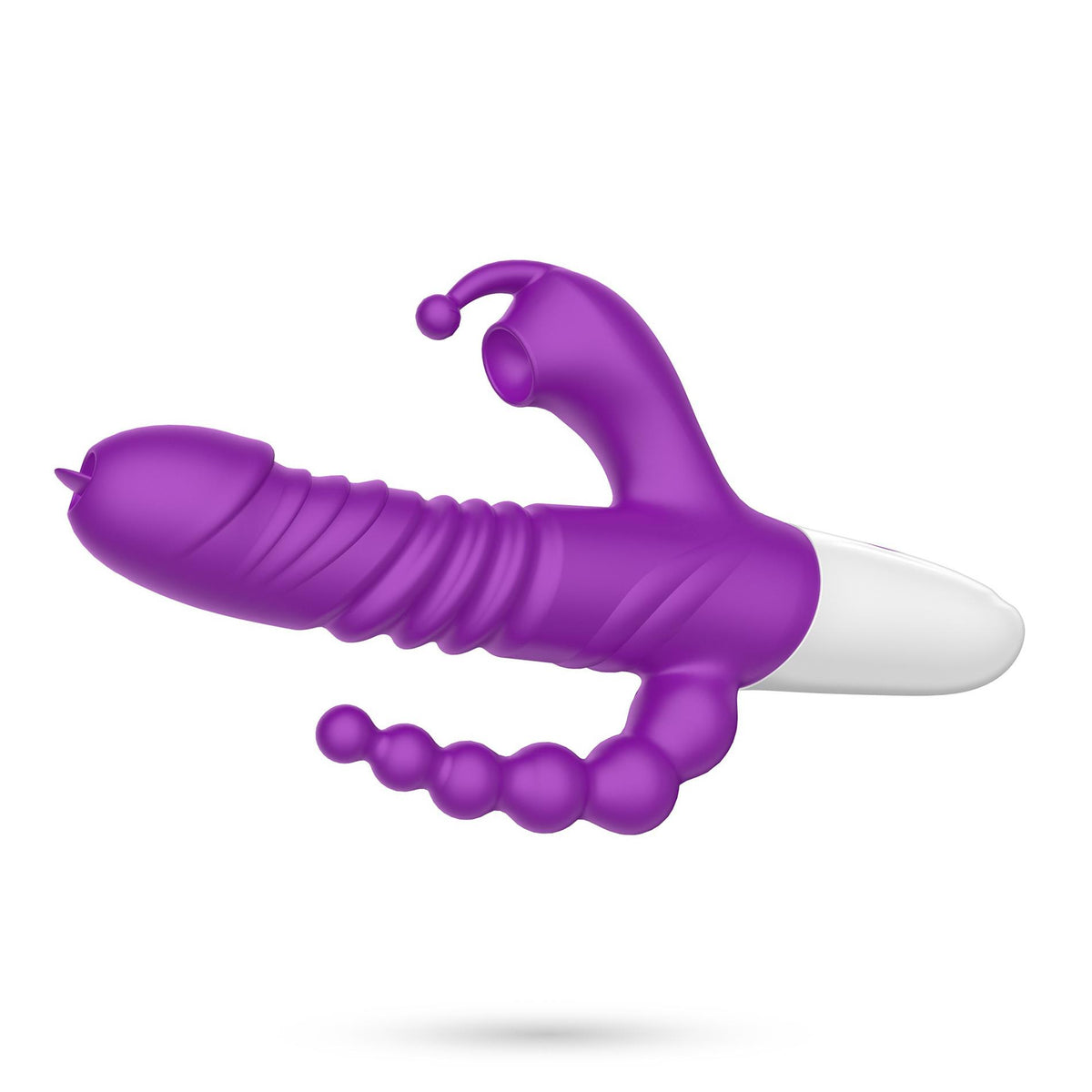 10-Wibrator punktu G Crushious Wrangler z posuwem i ssaniem USB 23 cm-10