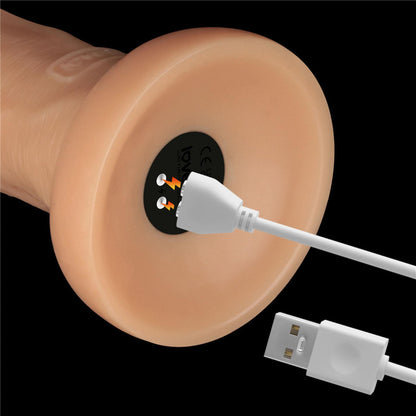 8-10'' Vibrating Power Basics Cock-8