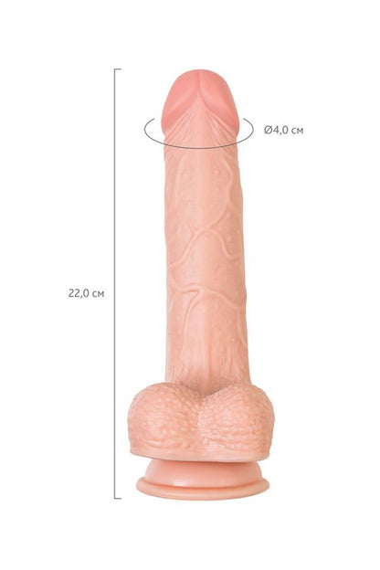 8-Dildo realistyczne My Babe nude 22 cm-8