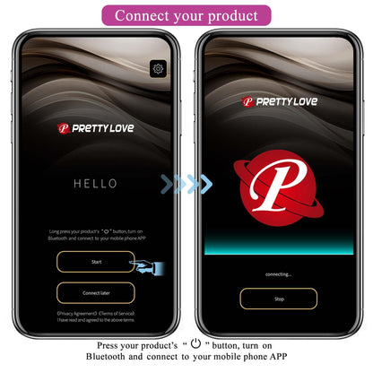 9-PRETTY LOVE - HECTOR, 12 vibration functions 5 electric shock functions Mobile APP remote control-9
