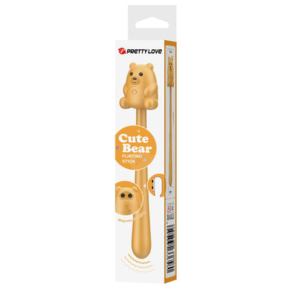 10-Stymulator łechtaczki Cute Bear Pretty Love 7 wibracji silikonowy USB-10