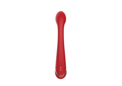 9-Wibrator punktu G B Series Cute czerwony silikonowy USB-9