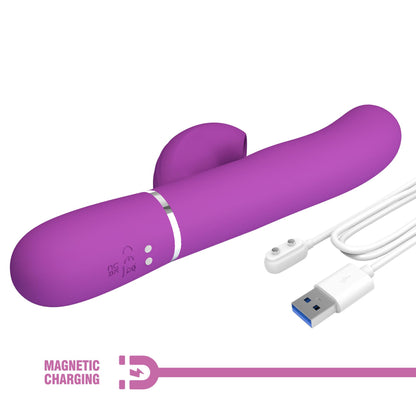 11-Wibrator króliczek Pretty Love Twinkled Tenderness silikonowy USB-11