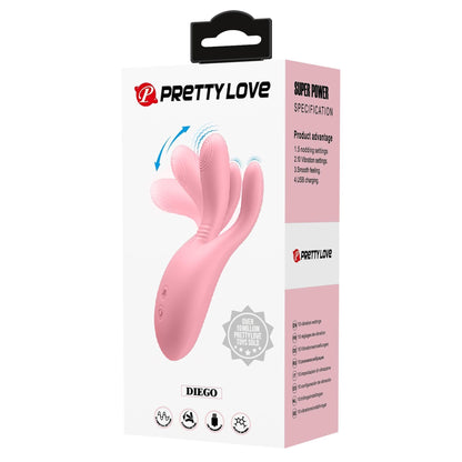 9-Wibrator Diego Pretty Love 10 funkcji wibracji i 5 kiwań-9