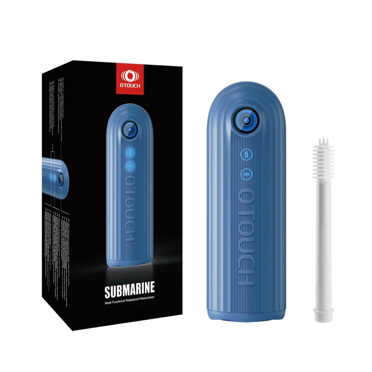 10-Masturbator wodoodporny Otouch Submarine niebieski z wibracjami-10