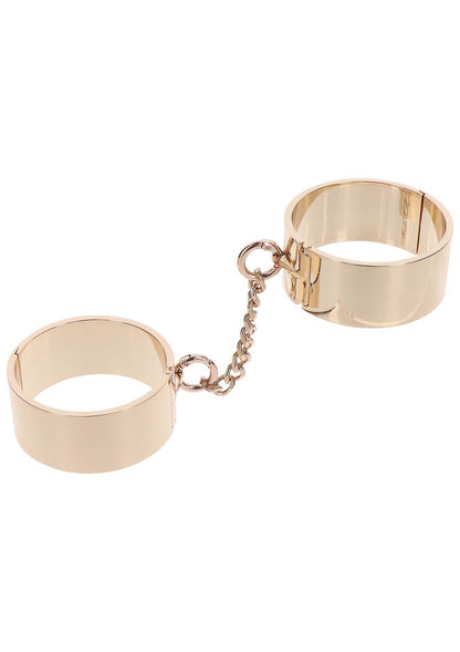 9-Mankiety metalowe Taboom Dona różowe złoto 6,2 cm-9