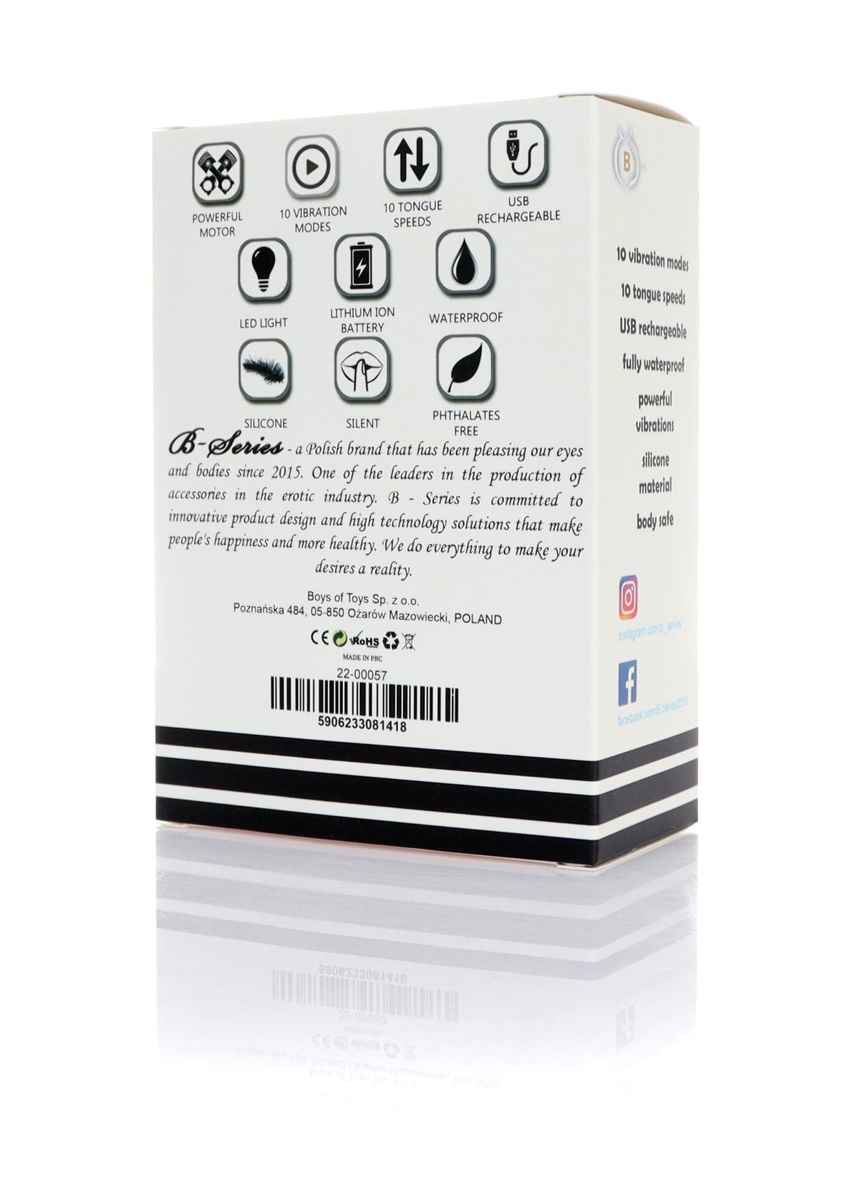 12-Stymulator - Rechargeable Licking Stimulator USB 10 Functions-12