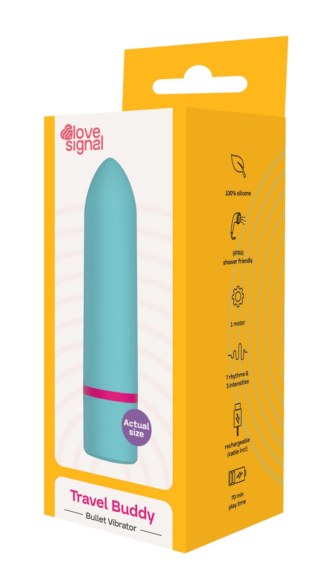 9-Wibrator bullet Travel Buddy Dream Toys 10 cm USB-9