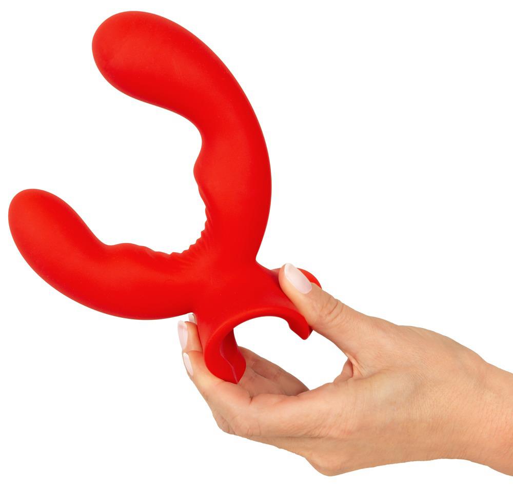 9-Wibrator podwójny Sweet Smile z przyssawką USB-9