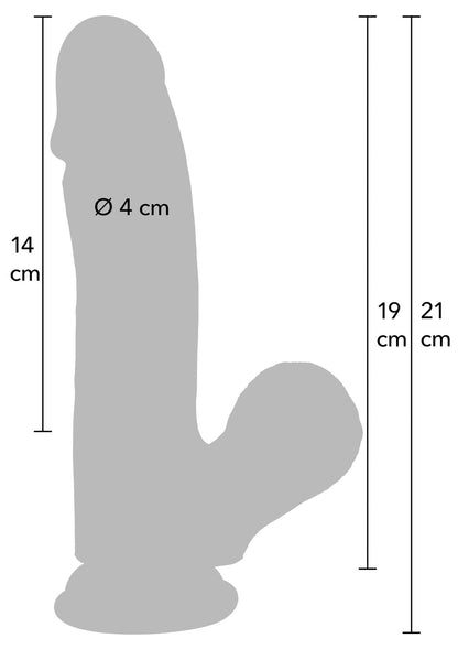 11-Realistyczne dildo silikonowe Hidden Desire 19 cm-11