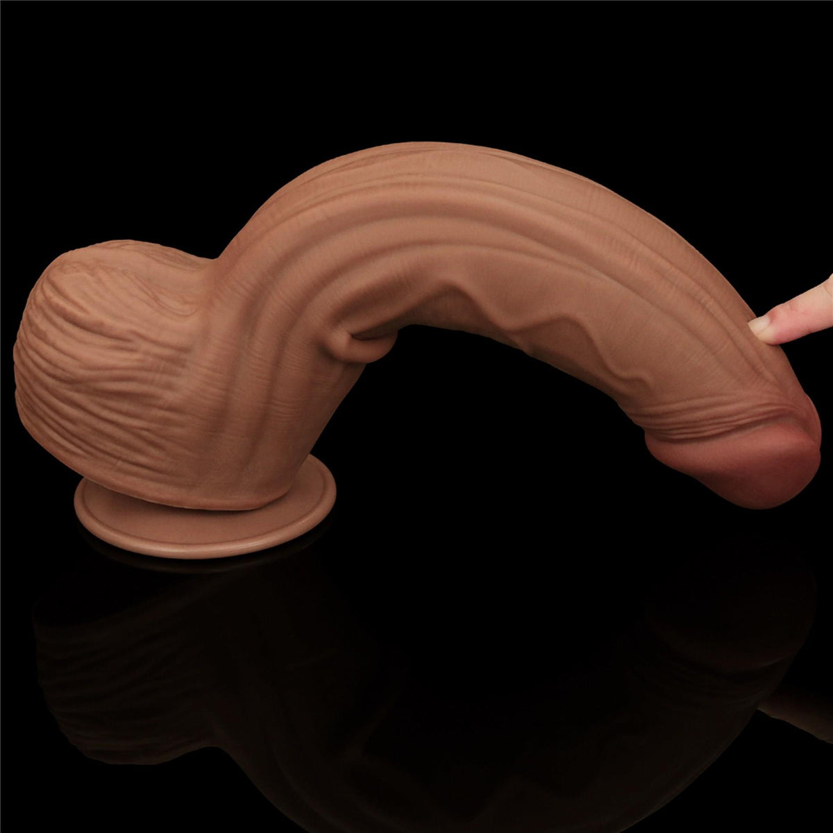 10-12'' King Sized Sliding Skin Dual Layer Dong Brown-10