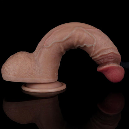 10-9'' Dual Layered Silicone Cock-10