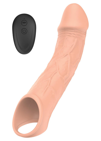 11-Wibrująca przedłużka silikonowa B-Series Magic USB 10 funkcji-11