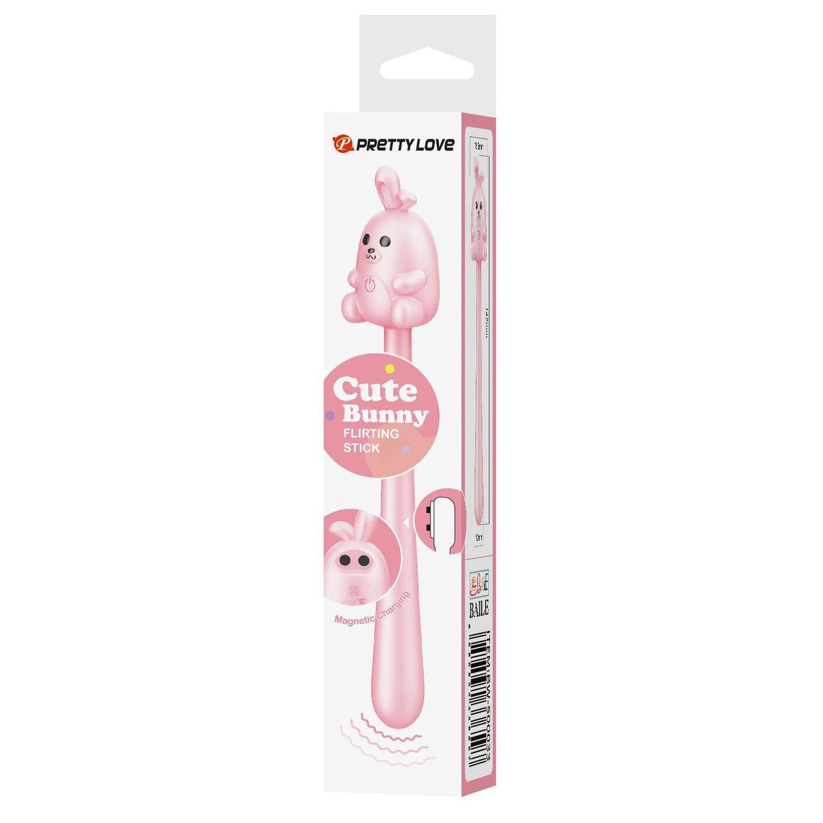 9-Stymulator łechtaczki Pretty Love Cute Bunny silikonowy USB 7 wibracji-9