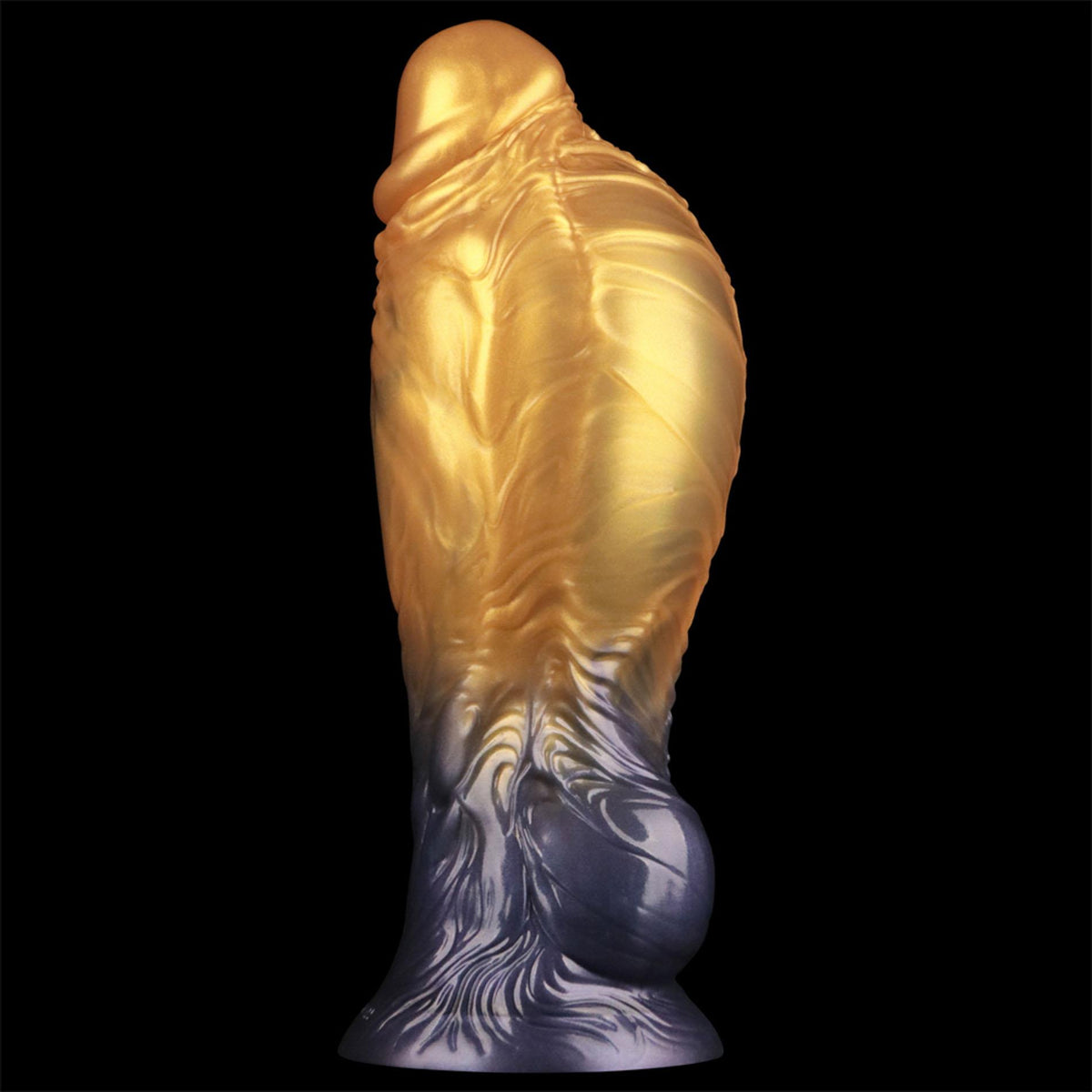 11-8'' Dual Density Silicone Inflatable Dildo-11