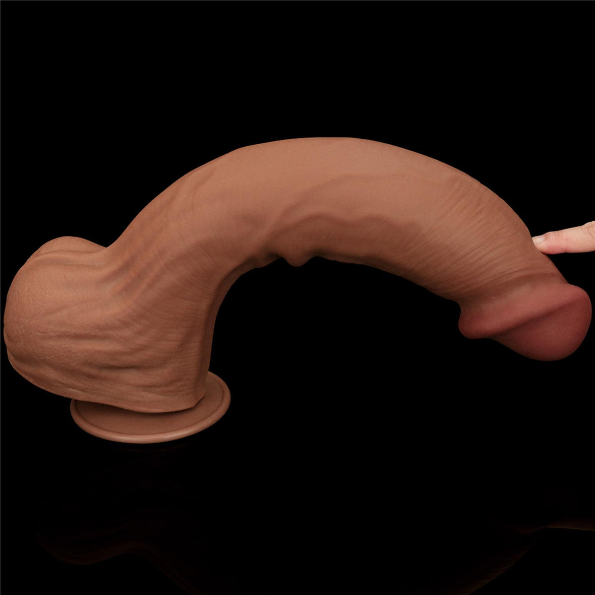 12-14'' King Sized Sliding Skin Dual Layer Dong Brown-12