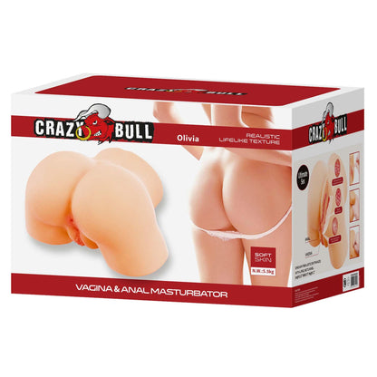 9-Realistyczny masturbator waginalny i analny Crazy Bull Olivia-9