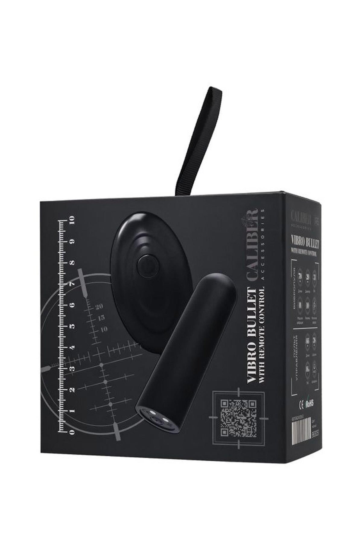9-Wibracyjna kulka z pilotem RealStick CALIBER 7 cm-9